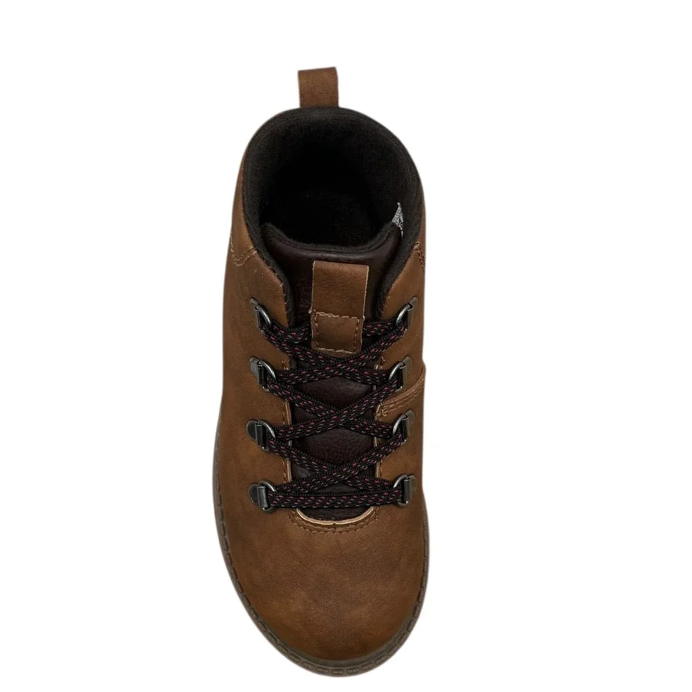 Carters Donnie‎ Toddler Boys Ankle Booties Size 9 Brown Slip-on Casual Shoes